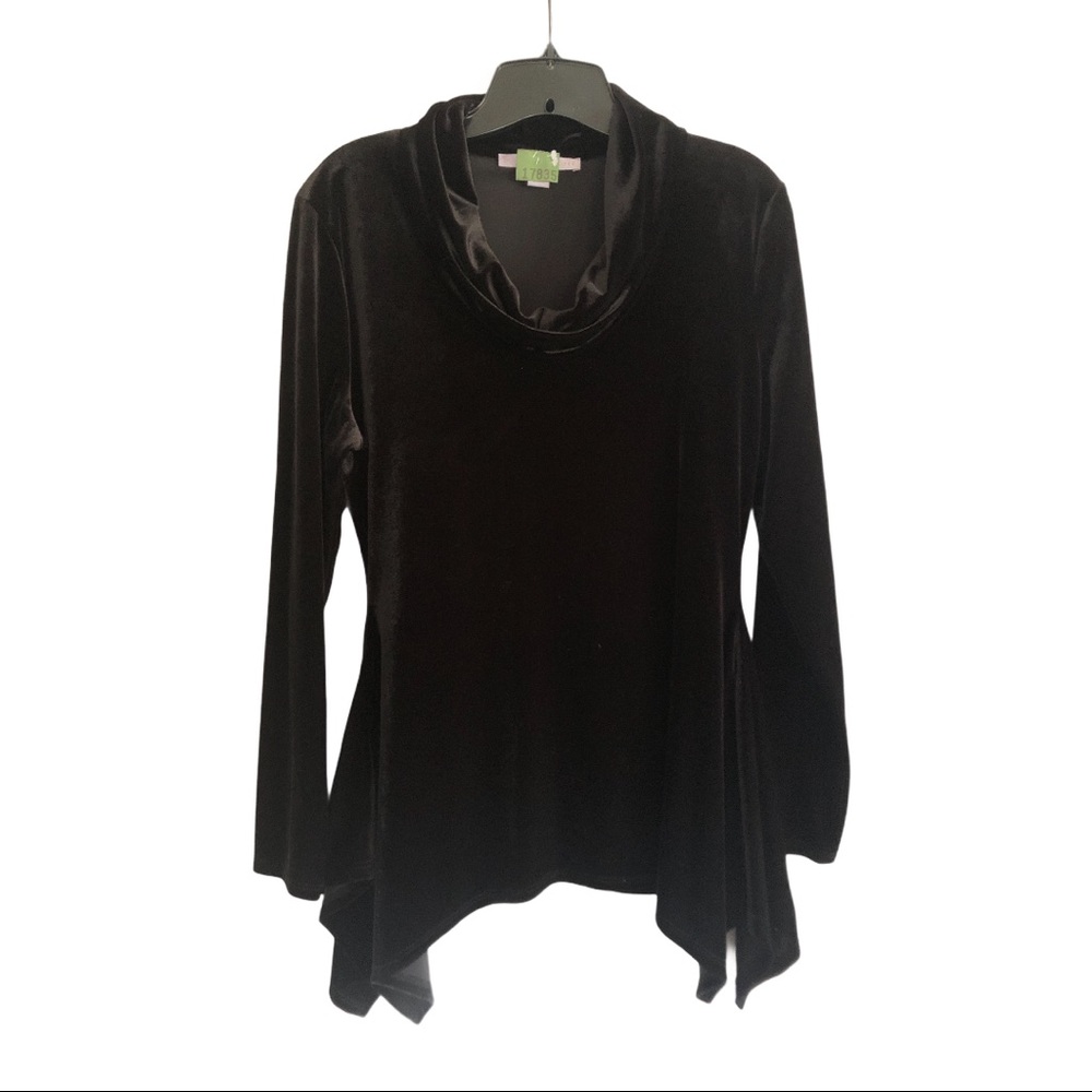 BOSTON PROPER VELVET TUNIC S